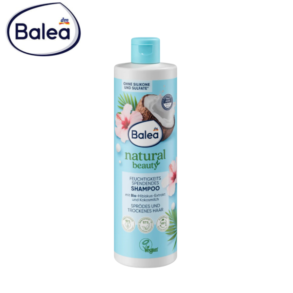 Balea Natural Beauty Shampoo (Blue) 400 ml