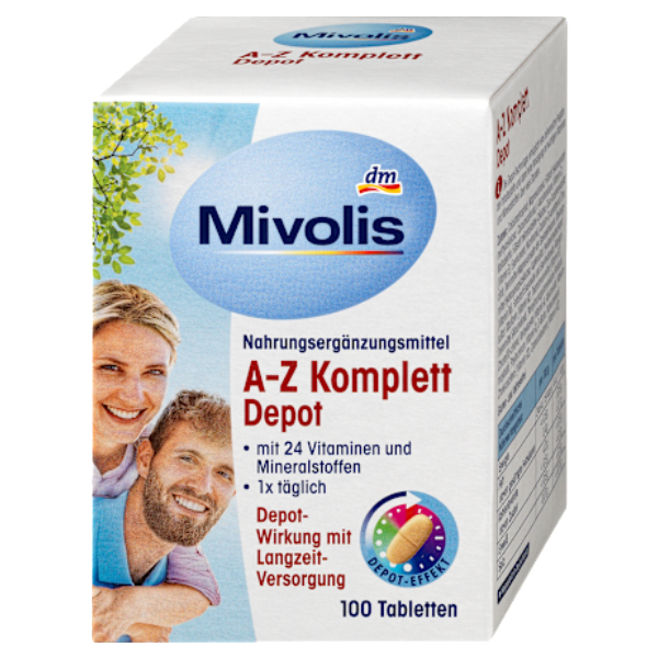 AZ Complet Depot, comprimés, 100 comprimés, 144 g