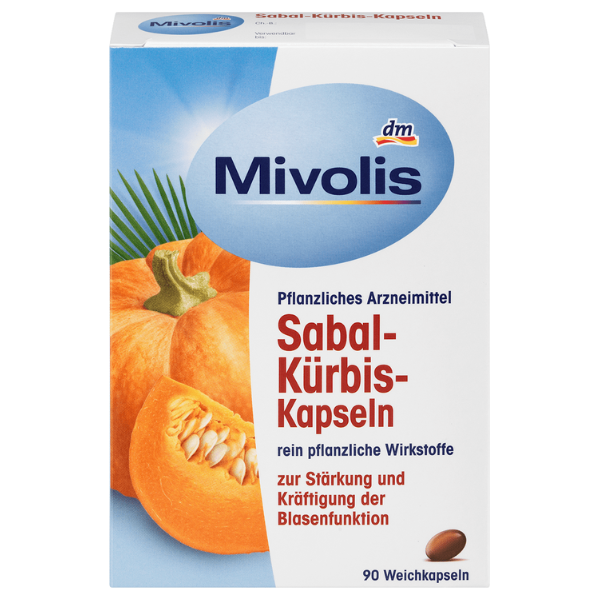 Mivolis Courge + Sabal, 90 capsules