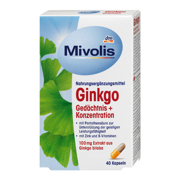 Mivolis Ginkgo Mémoire + Concentration