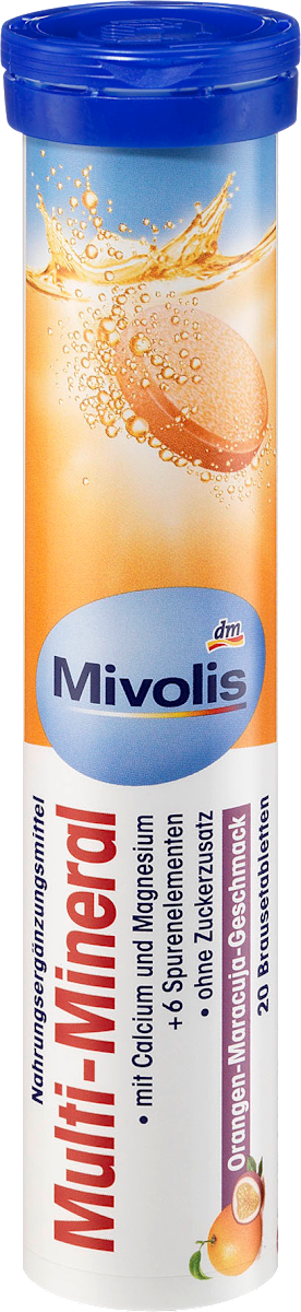 Multi-minéraux, comprimés effervescents, 20 pièces, 82 g